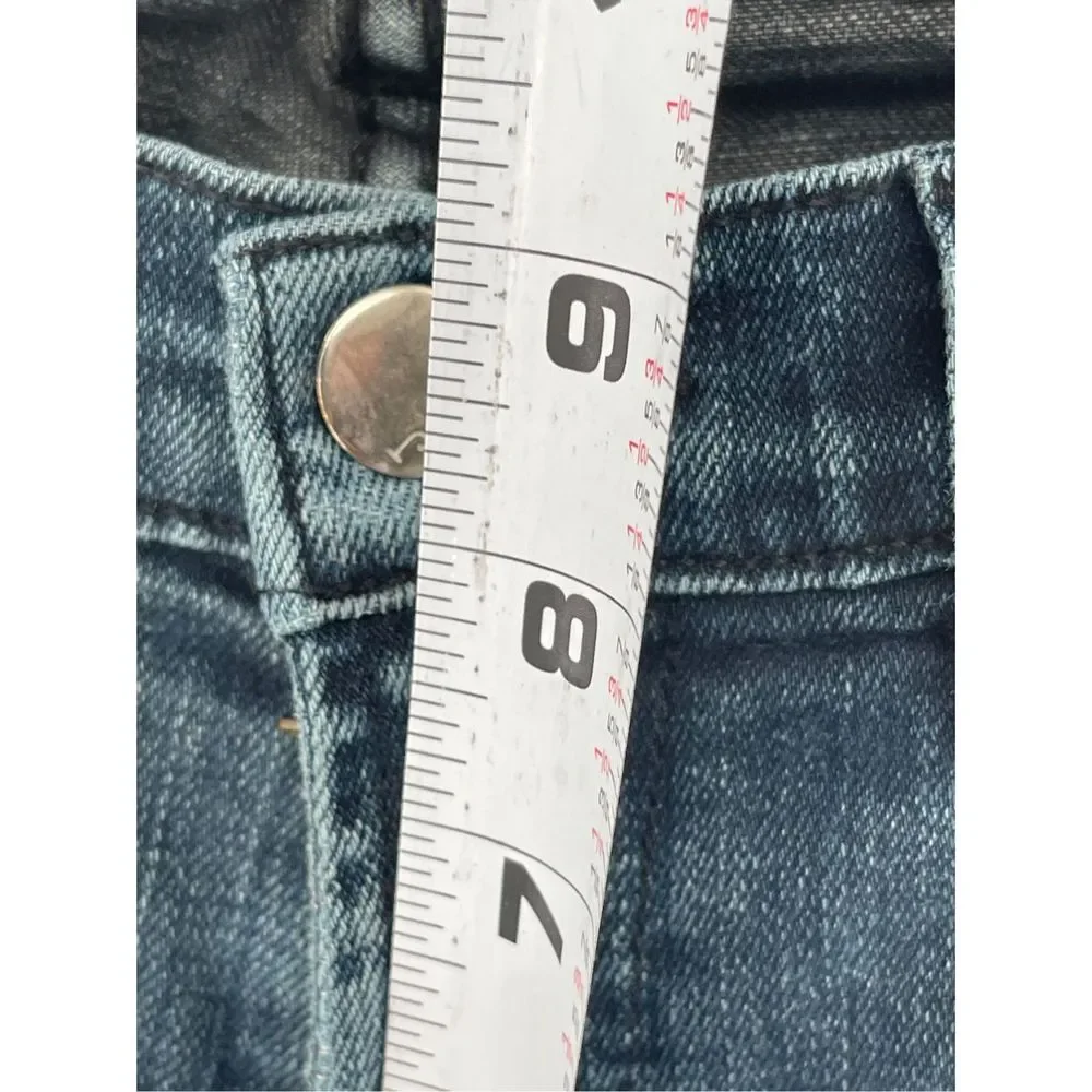 J Brand Jeans Women's Size 28 The Deal Blue Ankle Zipper Skinny Mid Rise Jegging